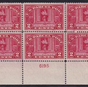 US Q2 Parcel Post NH VF-XF Wide Bottom #6195