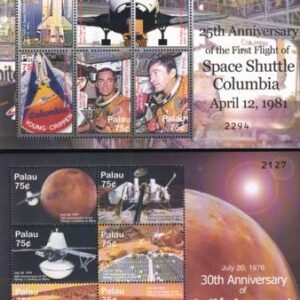 US 861-62 Trust Territories Palau NH VF Viking I/ Space Shuttle M/S