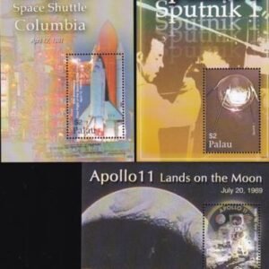 US 863-65 Trust Territories Palau NH VF Space S/S