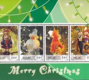 US 870 Trust Territories Palau NH VF Christmas M/S