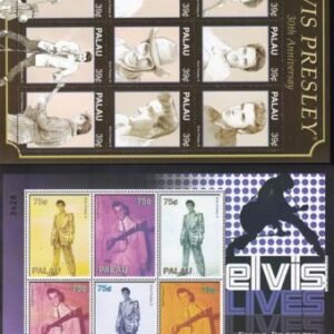 US 873-4 Trust Territories Palau NH VF Elvis M/S