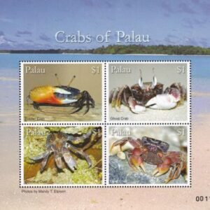 US 891 Trust Territories Palau NH VF Crabs M/S