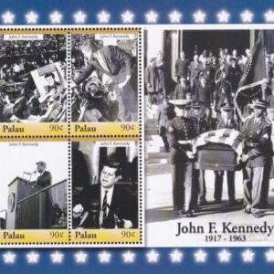 US 931 Trust Territories Palau NH VF John F. Kennedy M/S