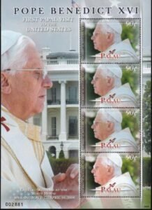 US 938 Trust Territories Palau NH VF Pope Benedict Visit