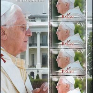 US 938 Trust Territories Palau NH VF Pope Benedict Visit