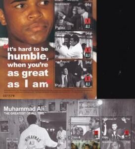 US 939-40 Trust Territories Palau NH VF Mohammed Ali M/S