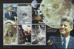 US 942 Trust Territories Palau NH VF Apollo 11/JFK M/S