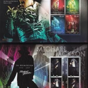 US 955-56 Trust Territories Palau NH VF Michael Jackson M/S