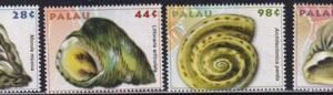 US 963-66 Trust Territories Palau NH VF Mo Shells