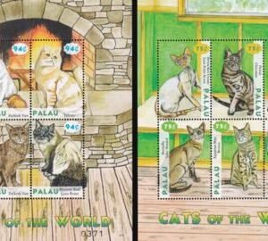 US 968-69 Trust Territories Palau NH VF Cats M/S