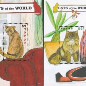 US 970-71 Trust Territories Palau NH VF Cats S/S