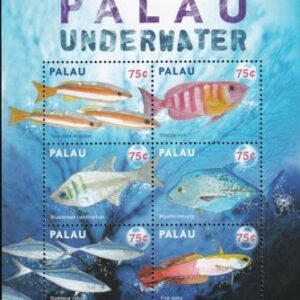 US 972 Trust Territories Palau NH VF Underwater Life M/S