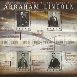 US 973 Trust Territories Palau NH VF Lincoln M/S