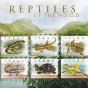 US 1003 Trust Territories Palau NH VF Reptile Set Of 6