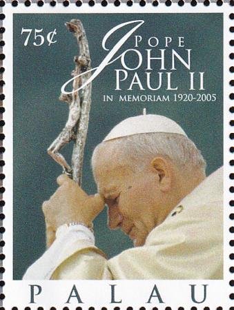 INV-27157itExt US 1004 Trust Territories Palau NH VF Pope John Paul II Single