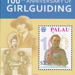 US 1008 Trust Territories Palau NH VF Girl Guiding S/S