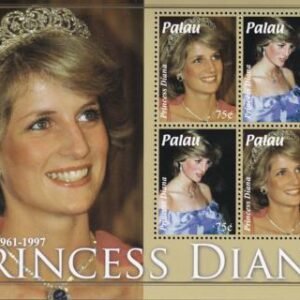 US 1010 Trust Territories Palau NH VF Princess Diana Sheet