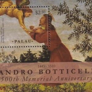 US 1015 Trust Territories Palau NH VF Botticelli S/S