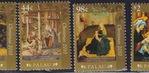 US 1017-20 Trust Territories Palau NH VF Christmas Set Of 4
