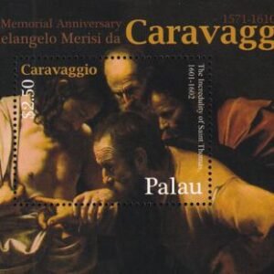 US 1024 Trust Territories Palau NH VF Caravaggio S/S