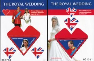 US 1049-50 Trust Territories Palau NH VF Wedding S/S Set Of 2
