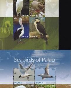 US 1055-56 Trust Territories Palau NH VF Seabirds Sheet Of 2