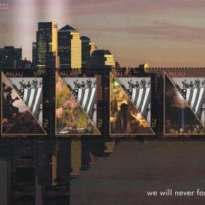 US 1062 Trust Territories Palau NH VF September 11 Memorial