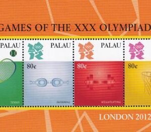 US 1091 Trust Territories Palau NH VF Olympic Games
