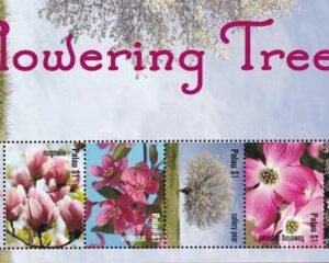 US 1092 Trust Territories Palau NH VF Cherry Blossoms