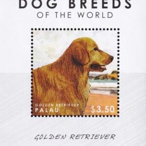 US 1111 Trust Territories Palau NH VF Dog Breeds S/S