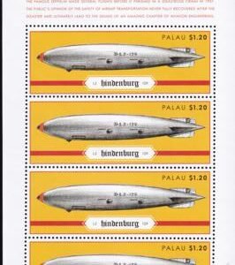 US 1125 Trust Territories Palau NH VF Hindenburg Disaster