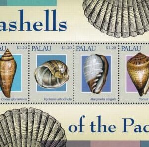 US 1133 Trust Territories Palau NH VF Seashells Sheet