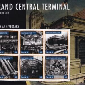 US 1143 Trust Territories Palau NH VF Grand Central Sheet