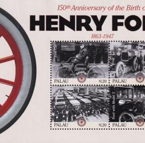 US 1153 Trust Territories Palau NH VF Henry Ford Sheet