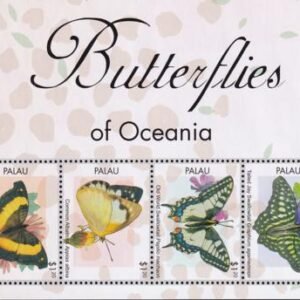 US 1161 Trust Territories Palau NH VF Butterflies Of Oceania Sheet