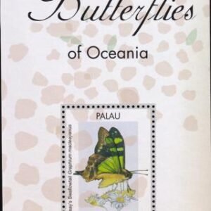 US 1162 Trust Territories Palau NH VF Butterflies Of Oceania S/S