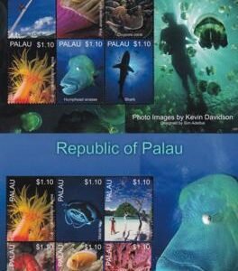 US 1167-73 Trust Territories Palau NH VF Marine Life Sheets Of 6