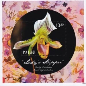 US 1188 Trust Territories Palau NH VF Orchids S/S