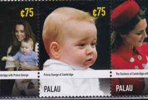 US 1218 Trust Territories Palau NH VF Prince George Visits Strip