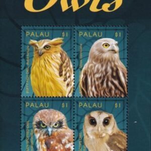US 1229 Trust Territories Palau NH VF Owls
