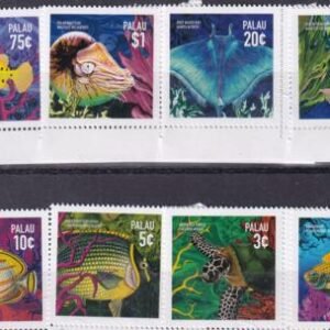 US 1232-39 Trust Territories Palau NH VF Coral Reef Set Of 8