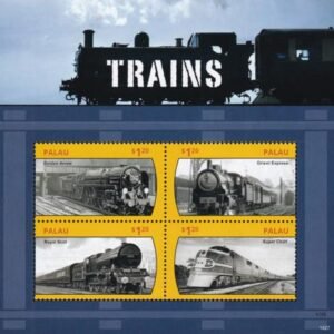 US 1240 Trust Territories Palau NH VF Trains