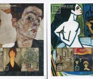 US 1242-43 Trust Territories Palau NH VF World Famous Paintings