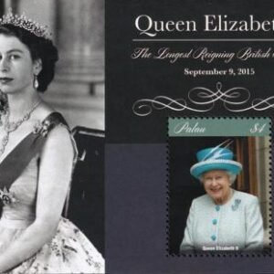 US 1274 Trust Territories Palau NH VF Queen Elizabeth S/S
