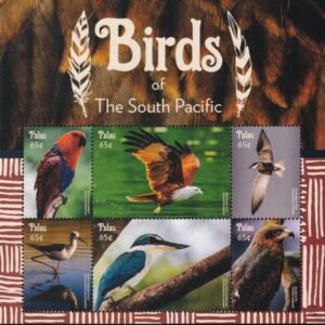 US 1279 Trust Territories Palau NH VF Birds Sheet