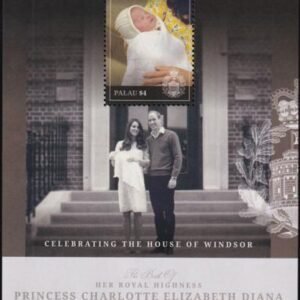 US 1282 Trust Territories Palau NH VF Princess S/S