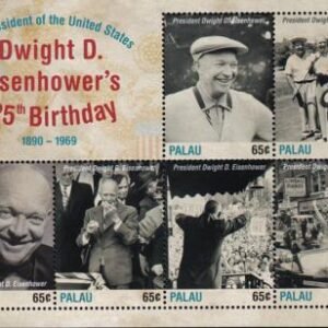 US 1285 Trust Territories Palau NH VF Eisenhower's Birthday
