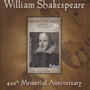 US 1290 Trust Territories Palau NH VF Shakespeare S/S