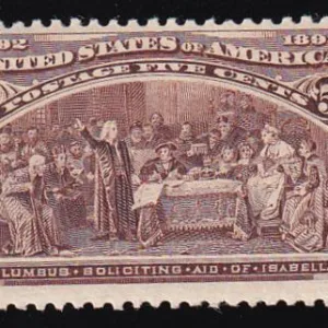 US 234 Early Commemoratives NH F-VF 2 Jumbo Margins!