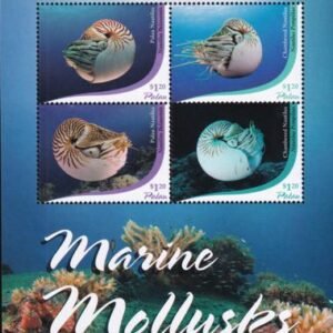 US 1299 Trust Territories Palau NH VF Marine Mollusks Sheet